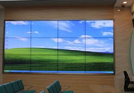 临武液晶拼接屏的另类用法。